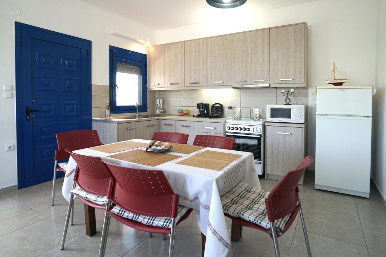 Dolphins House Villa Paralia Avdhiron ภายนอก รูปภาพ