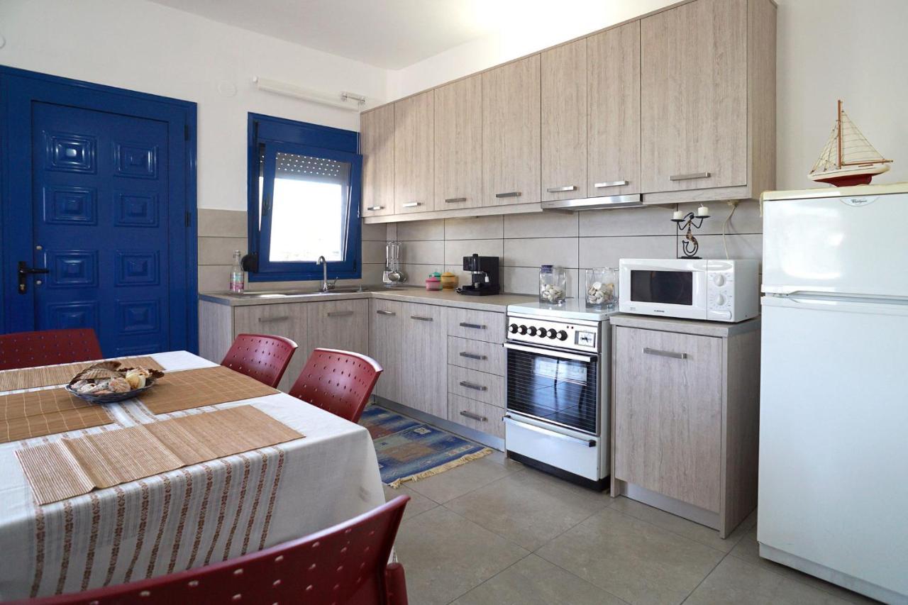 Dolphins House Villa Paralia Avdhiron ภายนอก รูปภาพ
