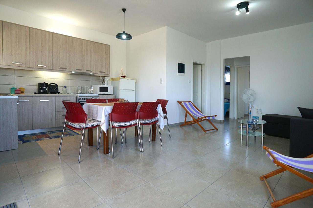 Dolphins House Villa Paralia Avdhiron ภายนอก รูปภาพ