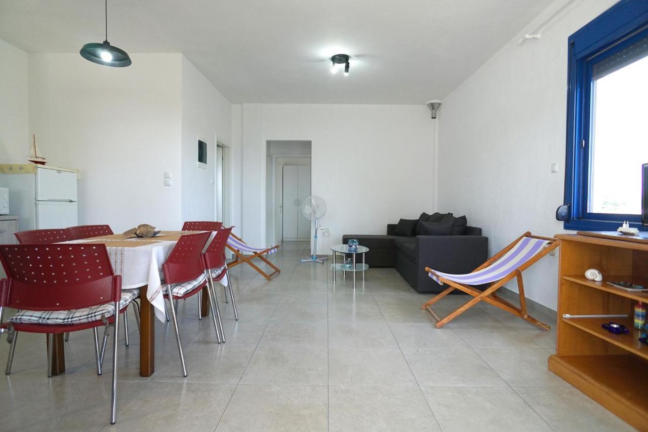 Dolphins House Villa Paralia Avdhiron ภายนอก รูปภาพ