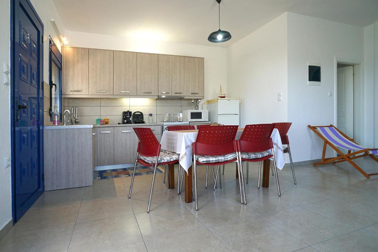 Dolphins House Villa Paralia Avdhiron ภายนอก รูปภาพ