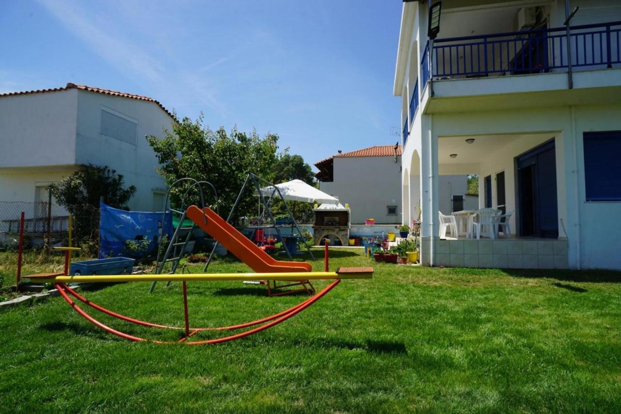 Dolphins House Villa Paralia Avdhiron ภายนอก รูปภาพ