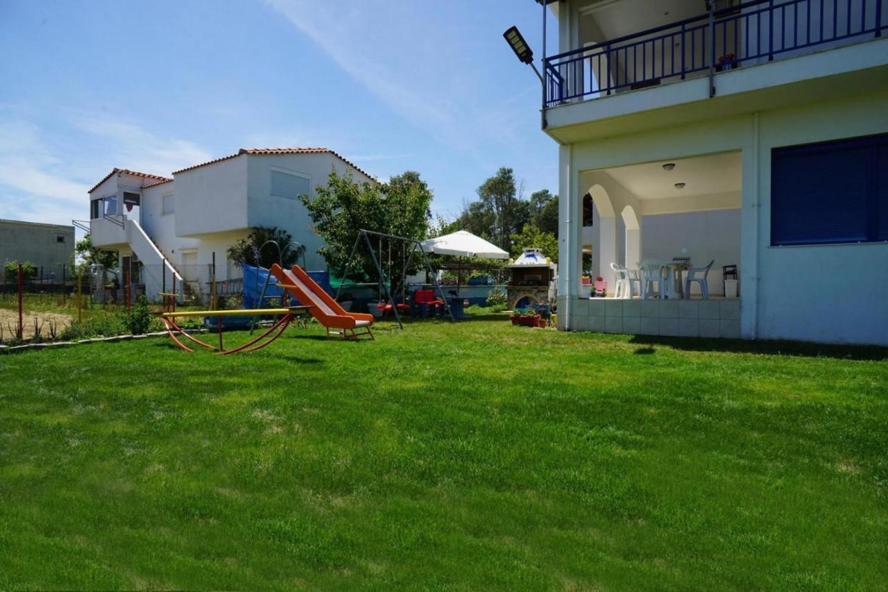 Dolphins House Villa Paralia Avdhiron ภายนอก รูปภาพ